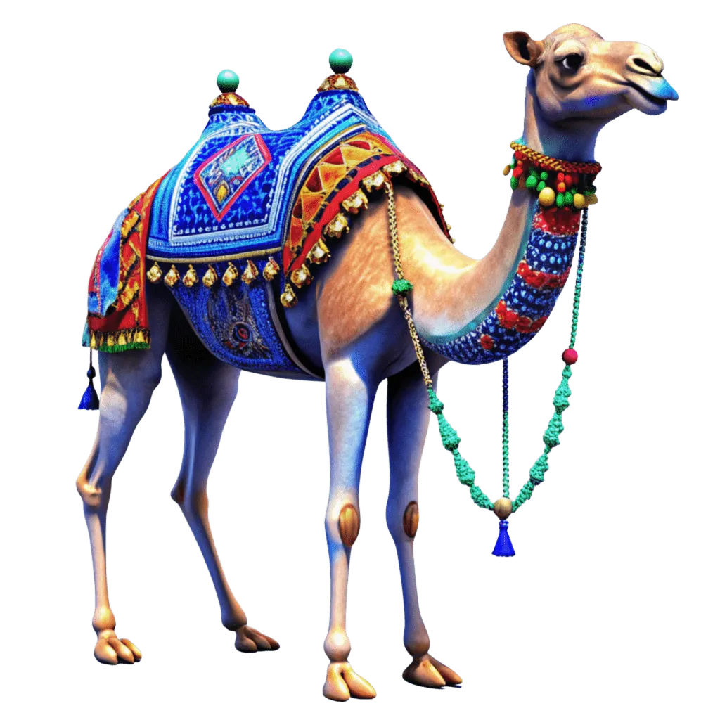 3D-модель верблюда, электронная виза в Саудовскую Аравию